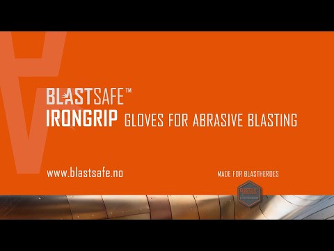 Blastsafe IRONGRIP Gloves for Abrasive Blasting